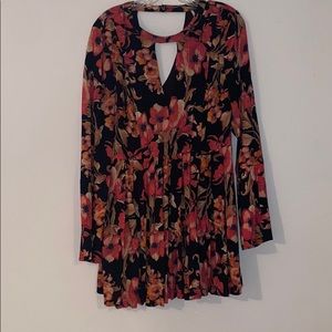 COPY - Free people Deep V long sleeve tunic/dress